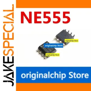 Set of 5 Authentic NE555 Timer ICs SOP-8