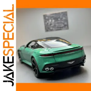 Green Aston Martin DBS Superleggera Diecast Model