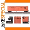 Evemodel 50-Foot Orange HO Reefer Boxcar