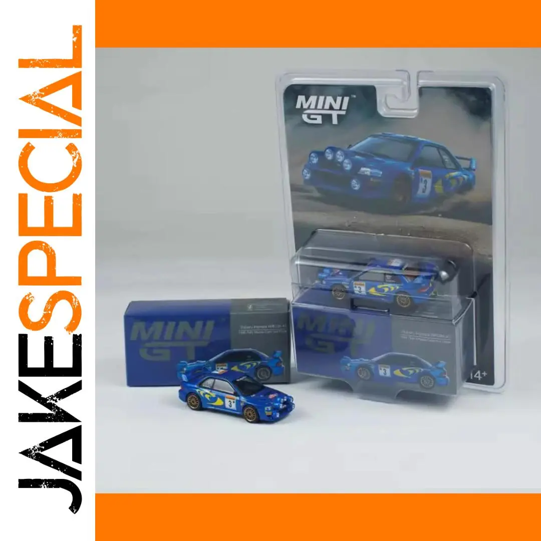 Impreza WRC98 Leopard Rally Car Replica 1:64 Scale 1 Impreza WRC98 Leopard Rally Car Replica 1:64 Scale