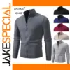 Men's Slim Fit Knit Sweater Coat