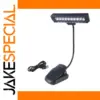 Portable Clip-On LED Reading Light with 10 LEDs