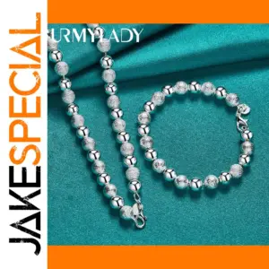 Elegant Silver Jewelry Set for Women