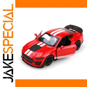 Mustang Red 1:43 Scale Diecast Racing Car