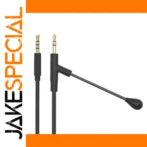 Black 135cm Gaming Microphone Extension Cable