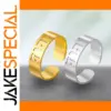 Stainless Steel Jehovah Faith Ring