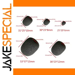 Microphone Foam Cover Set for Condenser Mics