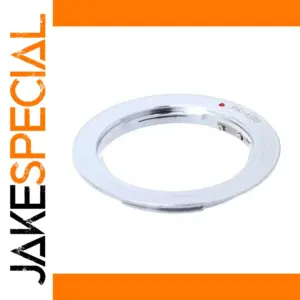 Silver Pentax K-mount Adapter Ring for Manual Lenses