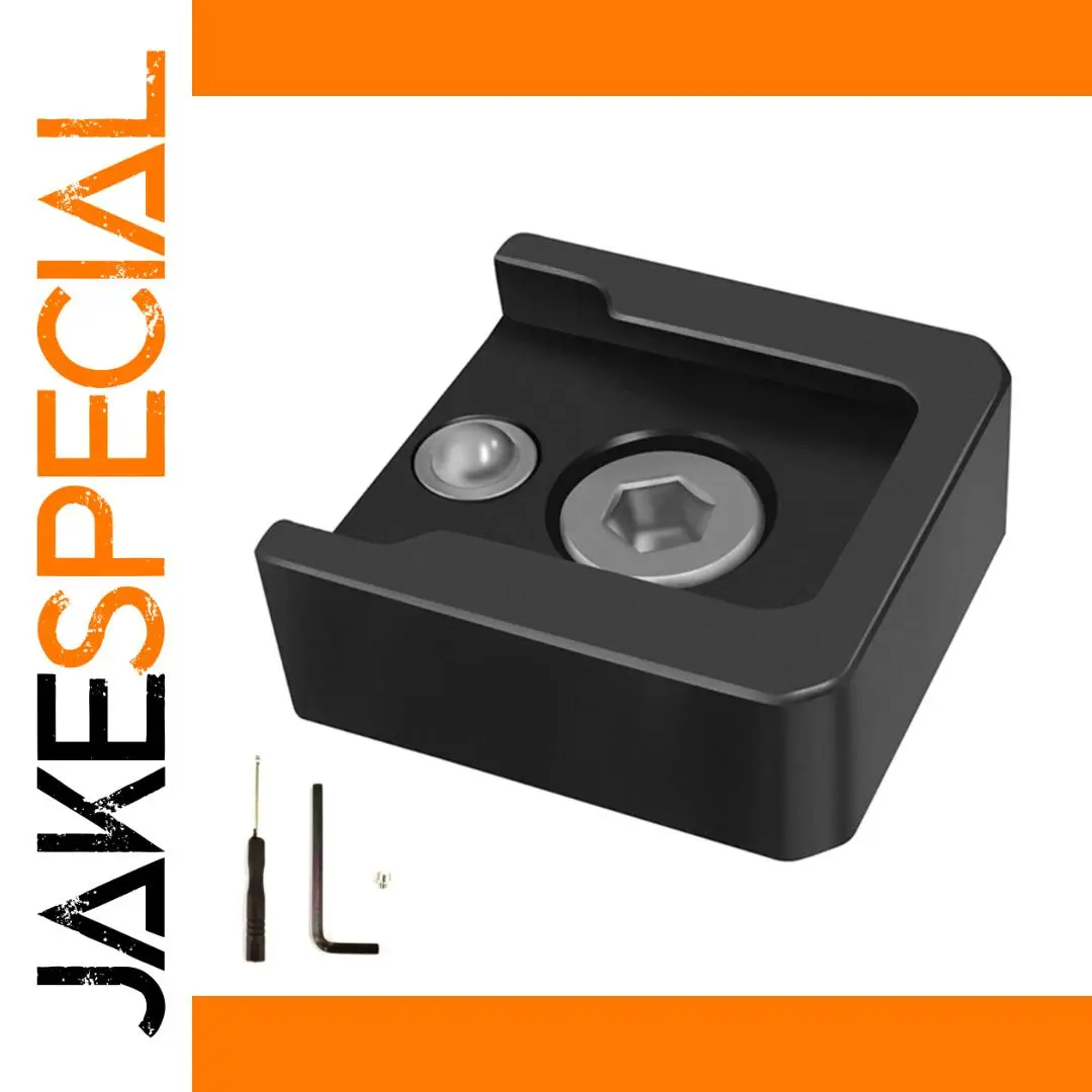 Aluminum Cold Shoe Mount Adapter for Cameras 1 Aluminum Cold Shoe Mount Adapter for Cameras