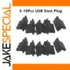 Silicone USB Port Dust Protection Plugs (Set of 5 or 10)