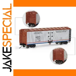 HO Scale Vintage Wooden-Sided Reefer Boxcar by Evemodel
