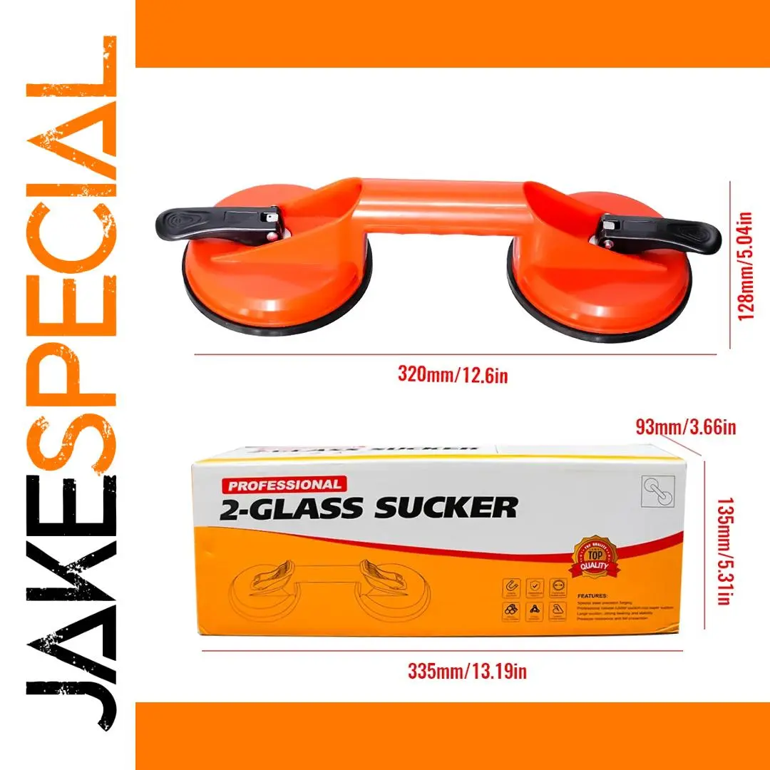 Heavy-Duty Double Handle Glass Lifter 1 Heavy-Duty Double Handle Glass Lifter