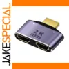 Purple HDMI Splitter Adapter for 1080P Display