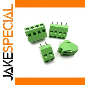 Green PCB Terminal Blocks Set with 5.08mm Pitch