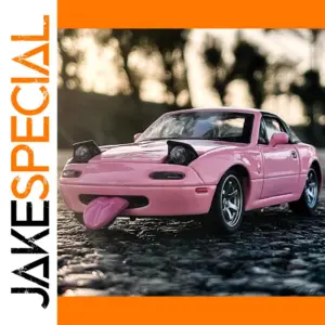Pink 1:32 Scale Diecast MX5 Model with Sound & Lights