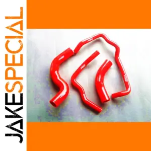 Red Silicone Radiator Hose for Toyota Hilux KZN165R