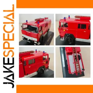 1965 Deutz 100 D Fire Engine Model in Red