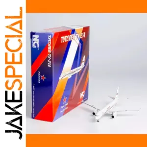 Russian TU-214 Diecast Model 1:400 Scale