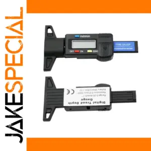 Digital Tire Tread Depth Gauge 0-25mm with LCD