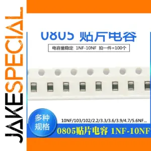 0805 Surface-Mount Ceramic Capacitor Set (100 pcs)