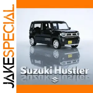 Black Suzuki Hustler SUV Diecast Model 1:22 Scale