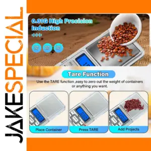 Stainless Steel Precision Jewelry Scale 0.01g