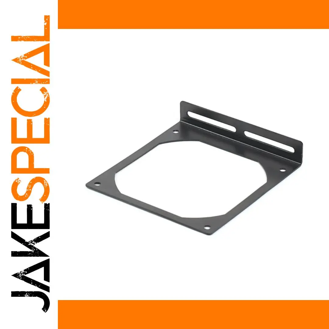 Galvanized Steel PC Fan Mounting Bracket 120LS 1 Galvanized Steel PC Fan Mounting Bracket 120LS