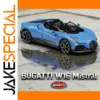 Bugatti W16 Mistral Model 1:24 Blue Diecast