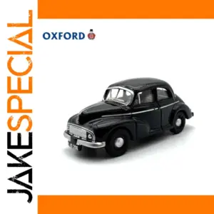 Vintage Morris Sedan Diecast Model 1:76 Scale Black