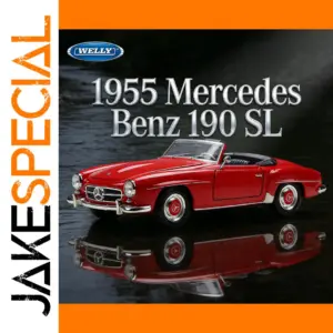 WELLY 1:24 Vintage Mercedes Benz 190SL Model