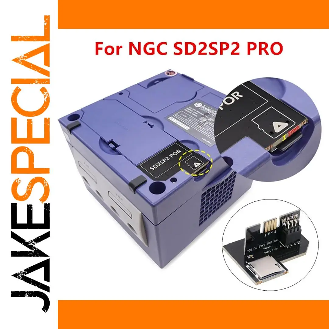 SD2SP2 Pro SD Card Adapter for GameCube 1 SD2SP2 Pro SD Card Adapter for GameCube