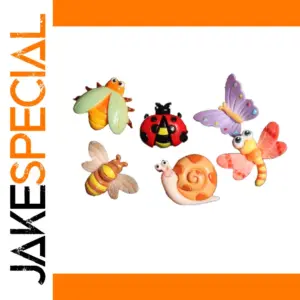 Forest Insect Resin Pin Set for Jackets and Bags