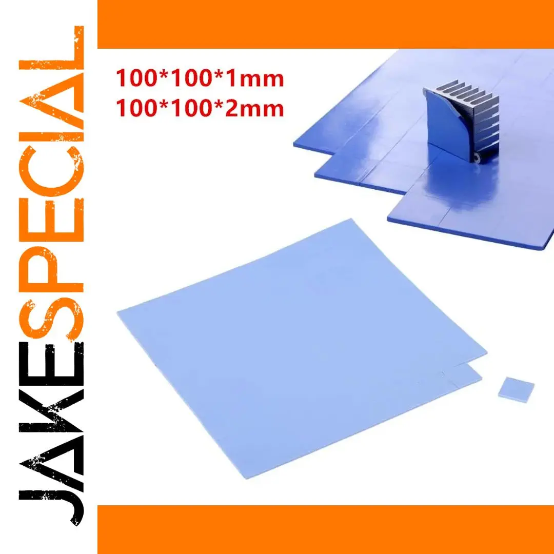 Blue Silicone Thermal Pads for CPUs and GPUs 1 Blue Silicone Thermal Pads for CPUs and GPUs