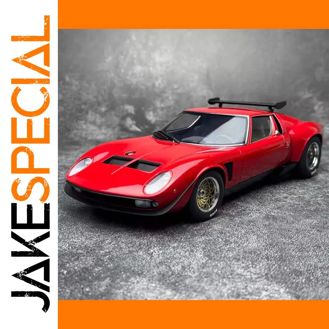 Lamborghini Miura SVR JOTA 1:18 Scale Model 1 Lamborghini Miura SVR JOTA 1:18 Scale Model