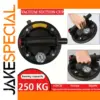 Heavy-Duty 8-Inch Vacuum Suction Cup with Pressure Gauge