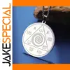Stainless Steel Abraxas Pendant Necklace