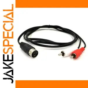DIN to RCA Stereo Converter Cable 0.5/1.5m