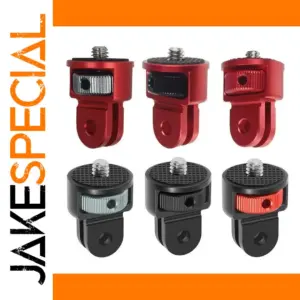 Aluminum Alloy Tripod Adapter for Action Cameras