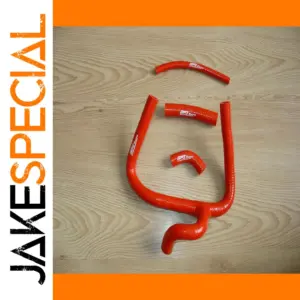Bright Red Silicone Radiator Y Hose Kit for Honda CR250R