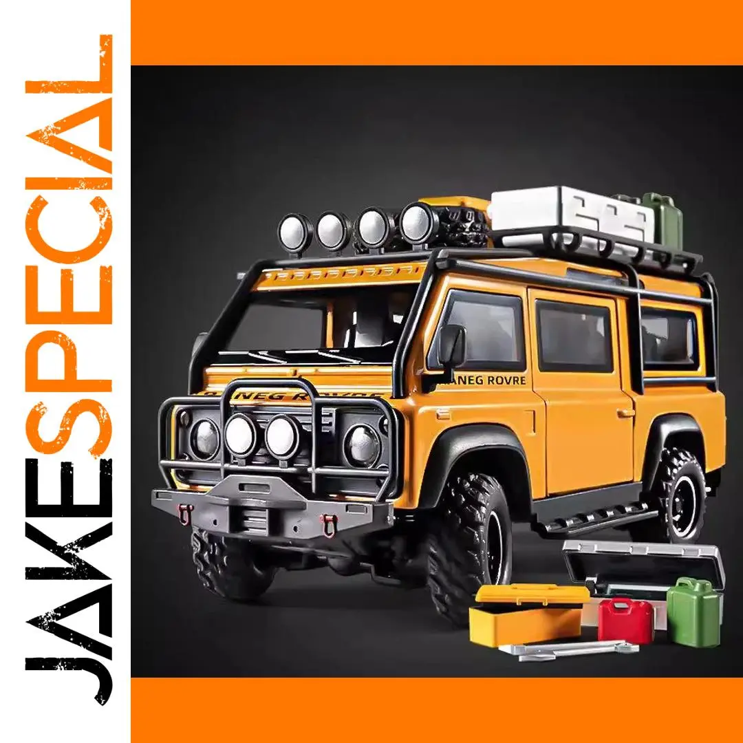 Land Rover Defender Off-Road Van 1:32 Diecast Model 1 Land Rover Defender Off-Road Van 1:32 Diecast Model