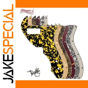 Mini Tele 69 Thinline Pickguard in Pearl Finish