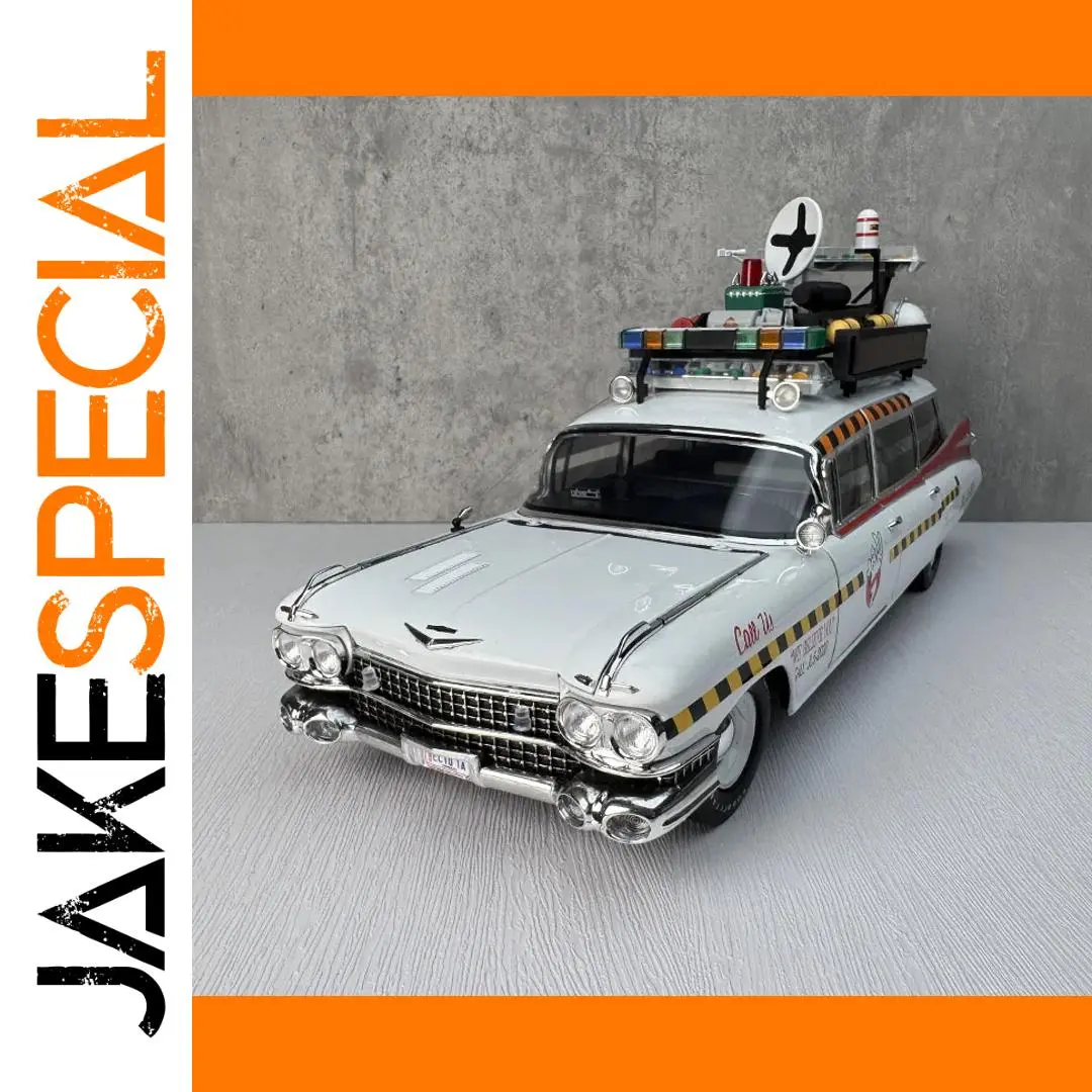 Ghostbusters 1:18 Scale Diecast Car Model 1 Ghostbusters 1:18 Scale Diecast Car Model