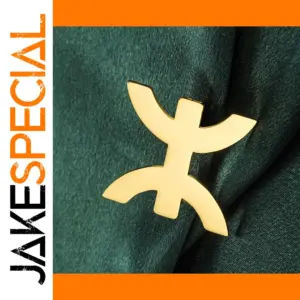 Stainless Steel Berber Brooch for Cultural Elegance