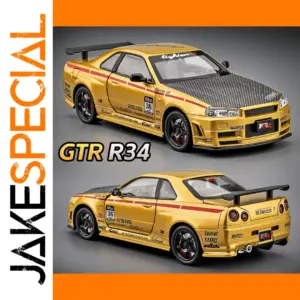 1:24 Scale GTR-R34 M3 Detail Car Model Collection