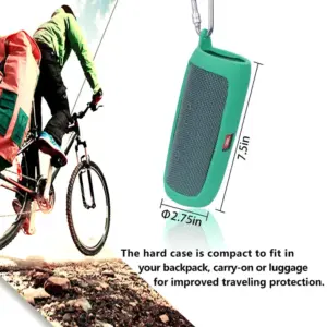 Light Grey Silicone Case for JBL Flip 5 8 H01857004dbce458ea4f6f4129bcfab9as