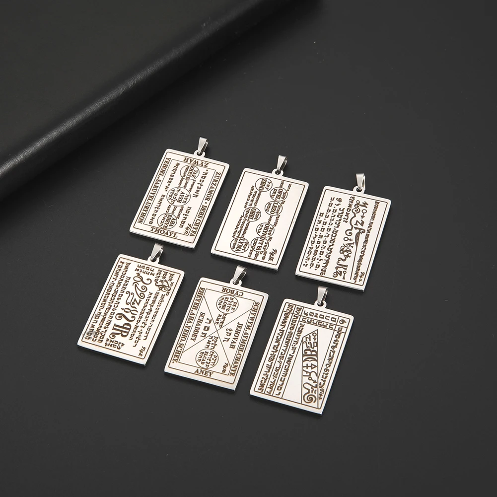 Vintage Stainless Steel Pendant SS2020063001 2 Vintage Stainless Steel Pendant SS2020063001 - Image 2