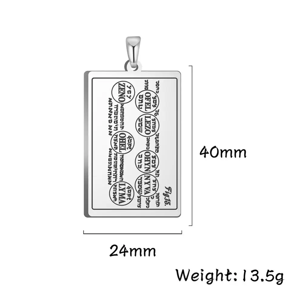 Vintage Stainless Steel Pendant SS2020063001 6 Vintage Stainless Steel Pendant SS2020063001 - Image 6