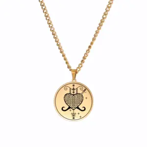 Stainless Steel Vintage Pendant Necklace 15 H7f109b40616e4b0cb785883e6353da150