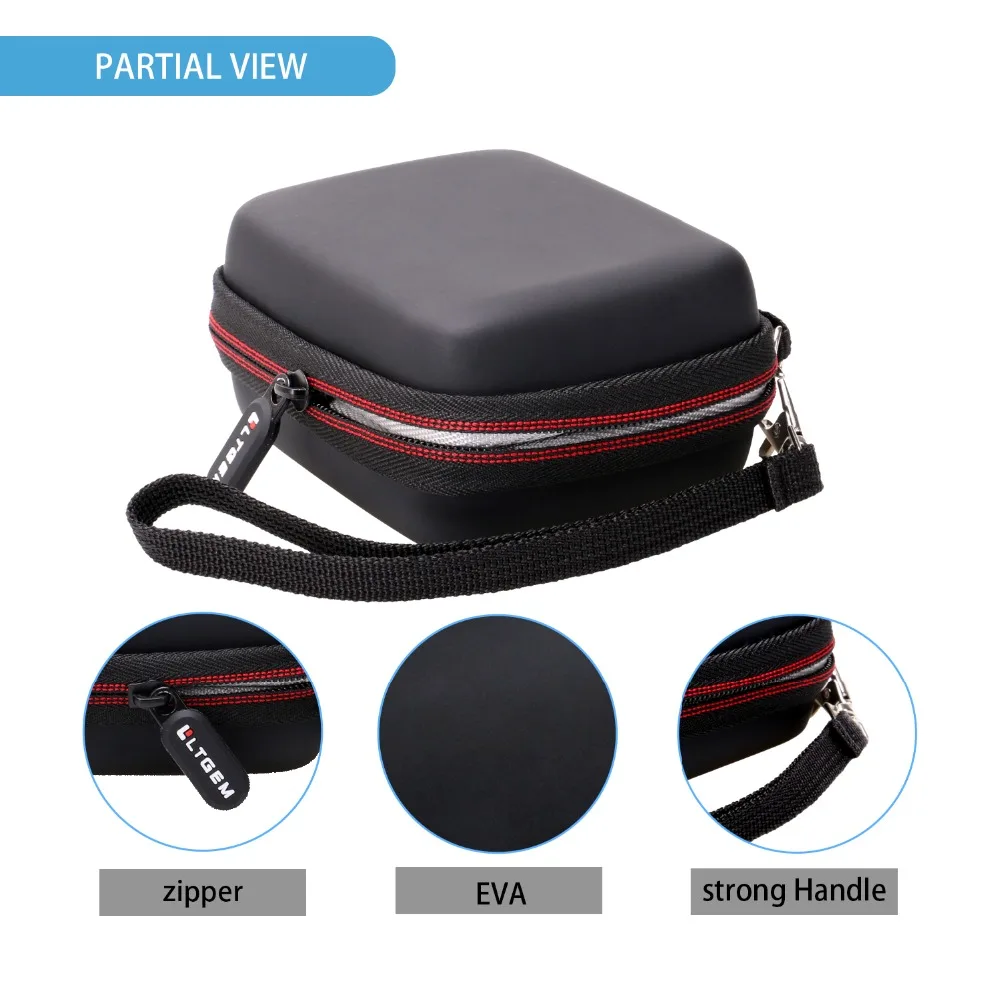 Light Grey EVA Hard Case for JBL GO 2 4 Light Grey EVA Hard Case for JBL GO 2 - Image 4