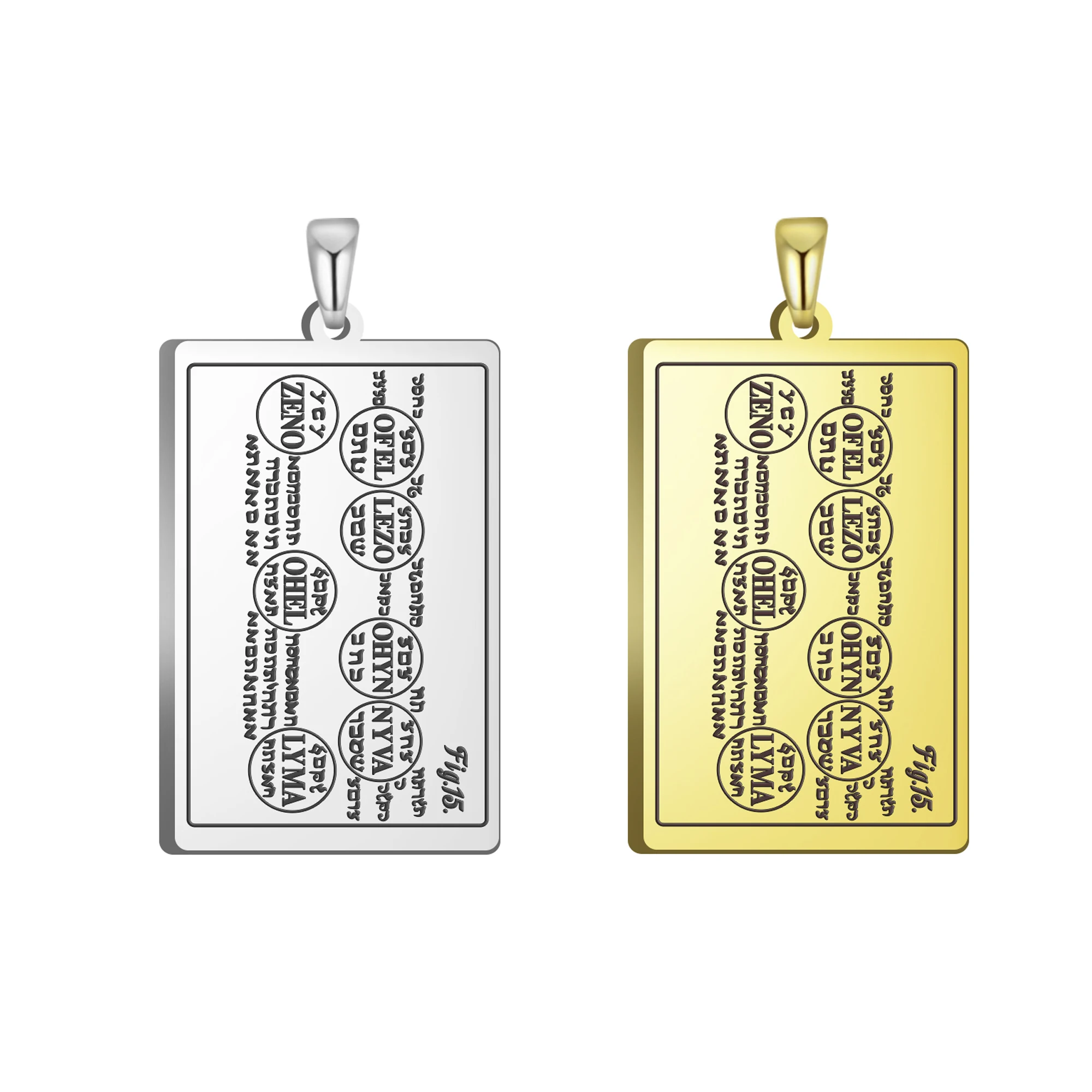 Vintage Stainless Steel Pendant SS2020063001 5 Vintage Stainless Steel Pendant SS2020063001 - Image 5